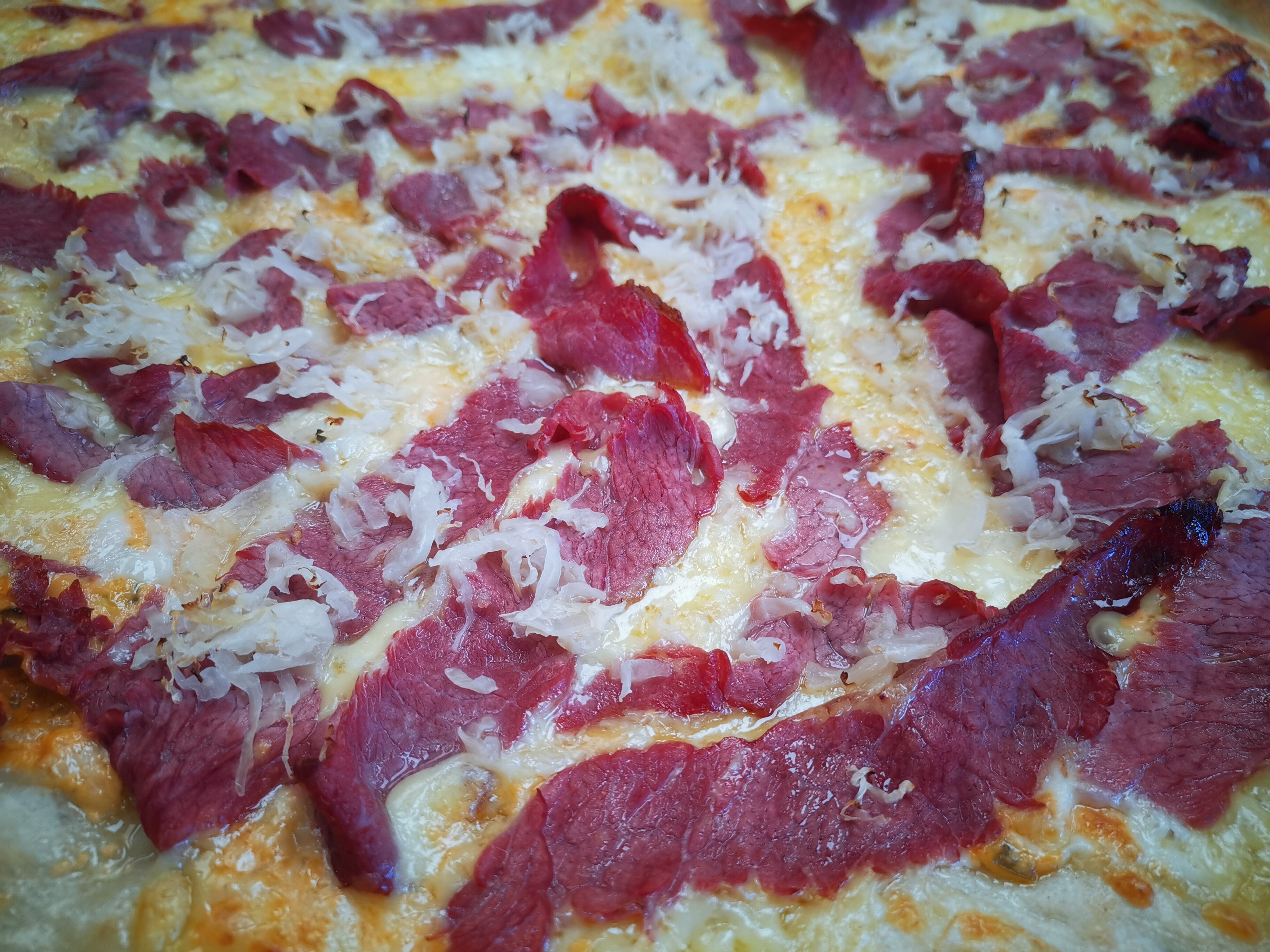 February 2025 Monthly Feature: Reuben Pizza